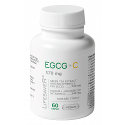LifesaveR® EGCG+C 60 kapslí...