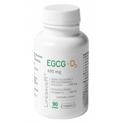 LifesaveR® EGCG+D3 90 cps....